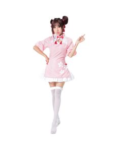 Pink maid Lolita dress