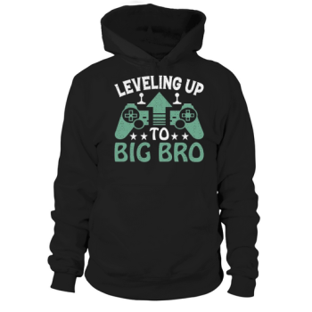 Leveling up big brother Hoodies