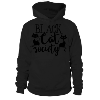 Black Cat Society Hoodies