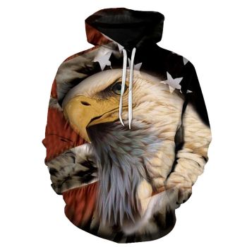Cute Brown Owl Pattern Animals Hoodie