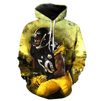 Precious And Cute Yellow Mask Pattern Team Logo Hoodie