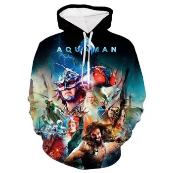 Gorgeous Colorful Headshot Pattern Neptune Hoodie