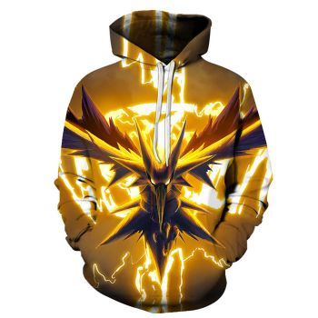 Street Yellow Owl Pattern Animals Hoodie