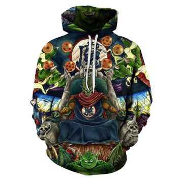 Fashion Colorful Kamen Rider Pattern Dragonball Hoodie