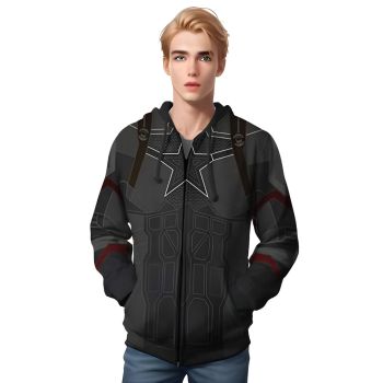 Unisex Captain America 3D Print Fashion Hoodies
