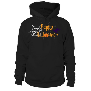 Happy Halloween Pumpkin Witch Hat Hoodies