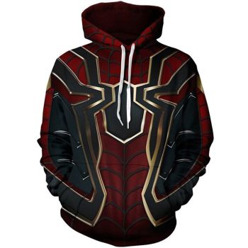 Printed Spider-man return Spider-man Avengers sweatshirt