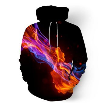  Printed long-sleeved sweatshirt 