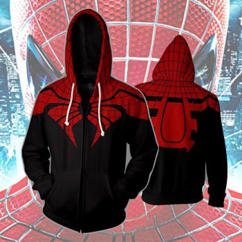 Devil&#039;s Spider-man hooded sweatshirt