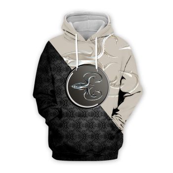 Classical  Black White Sword Pattern Game Of Thrones Hoodie
