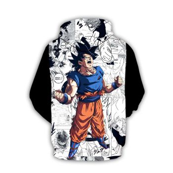  Cute Colorful Goku Pattern Dragonball Hoodie