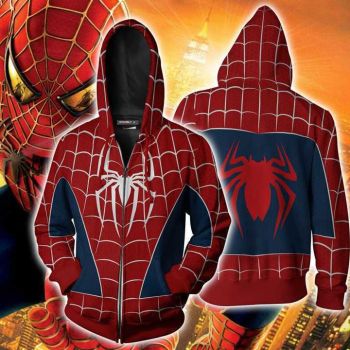 Avengers anime Spider-man 3D sweater 