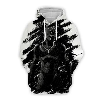 Popular Black Panther Pattern Panther Hoodie