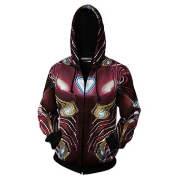 Avengers 4 Tony Stark anime sweatshirt