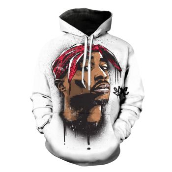 Fashion And Gorgeous White Headshot Pattern M0270 Hoodie