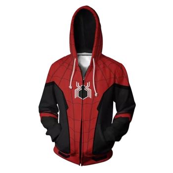 Spider-Man 3D print sweatshirt cosplay Marvel heroes 