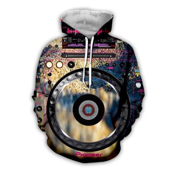 Street Colorful Steering Wheel Pattern Car Hoodie