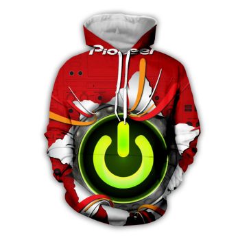 Pretty And Vintage  Red Steering Wheel Pattern Car Hoodie