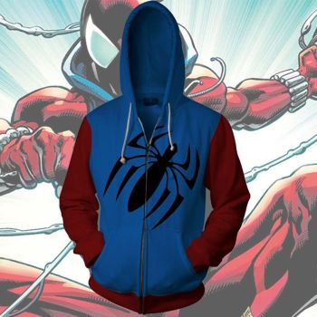 Superhero Red Spider-man 3d sweatshirt 
