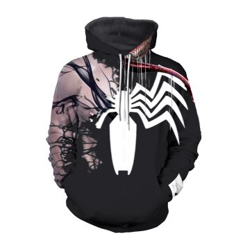 Cosplay spider anime peripheral hooded jacket for man/woman