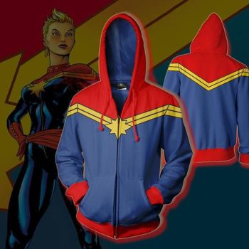Captain   Avengers 4 hoodie cosplay anime
