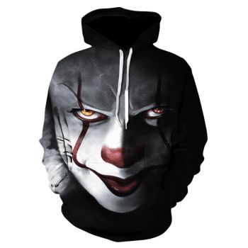 Joker hahaha black pattern sweatshirt