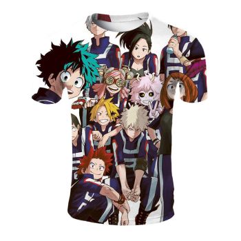 Dragon Ball anime series character printing T-shirt