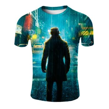  Movie V for Vendetta Printed T-shirt