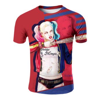  Cartoon cartoon clown girl series T-shirt