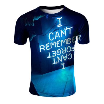 English letter culture shirt 