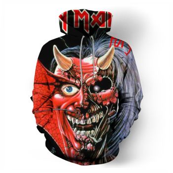  IronMarden Fashion Hooded Sweatshirt 