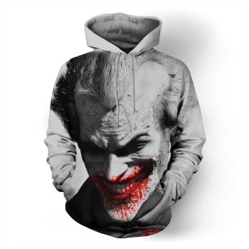  Joker clown series fashion casual printed sweatshirt