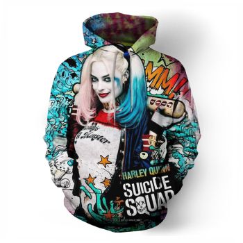  Clown girl series fashion hooded sweatshirt