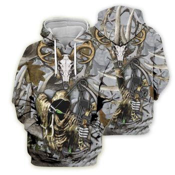 Classical And Elegance Camouflage Hunter Pattern Animals Hoodie