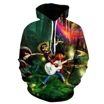 Halloween-themed printed sweatshirt 