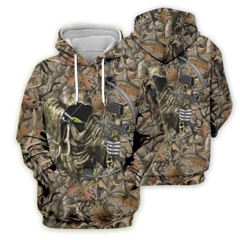 Street Style Camouflage Hunter Pattern Animals Hoodie