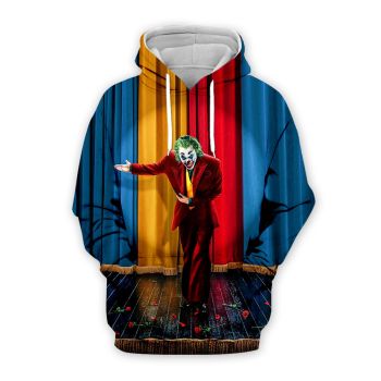 Cute Colorful Clowns Pattern Horror Hoodie