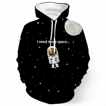  Fun astronaut fashion casual sweatshirt 