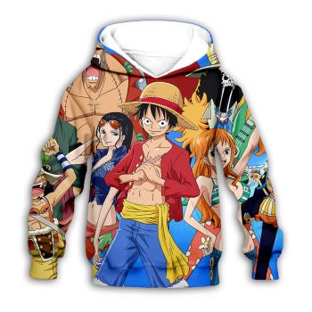  Pretty Colorful Headshot Pattern Oneplece Hoodie