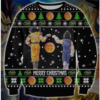 Dragon Ball 3D Christmas Ugly Sweater