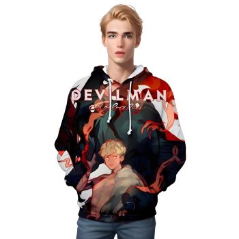 3D Print Anime Devilman Crybaby Hoodies Sweatshirt