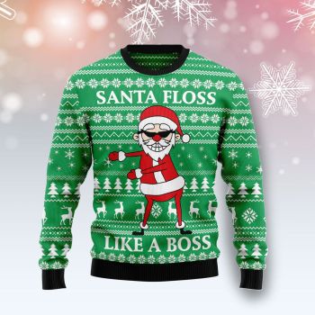 Funny Santa Claus Ugly Christmas Sweater, Christmas 3D Sweatshirt