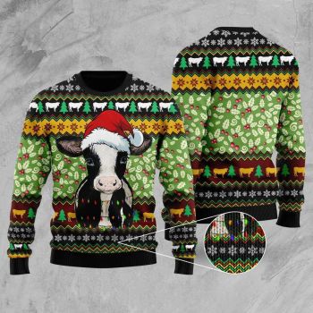 Cow Xmas Ugly Christmas Sweater