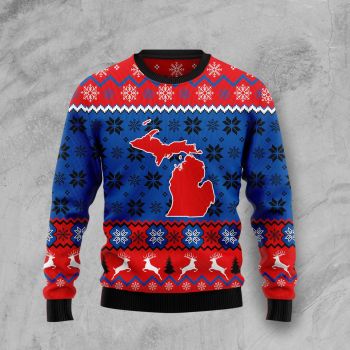 Sweet Home Michigan Ugly Christmas Sweater,Christmas Ugly Sweater