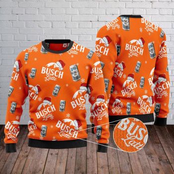 Busch Latte Ugly Christmas Sweater