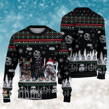 Star Wars Xmas Ugly Christmas Sweater,Christmas Ugly Sweater