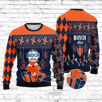 Busch Latte Ugly Christmas Sweater