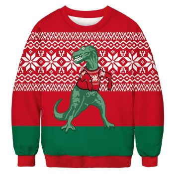 Dinosaur Christmas Ugly Christmas Sweater