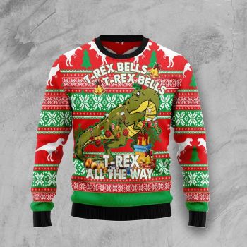 T Rex Tree Christmas Ugly Christmas Sweater,Christmas Ugly Sweater