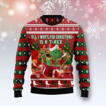 T Rex Christmas’s Gift Ugly Christmas Sweater